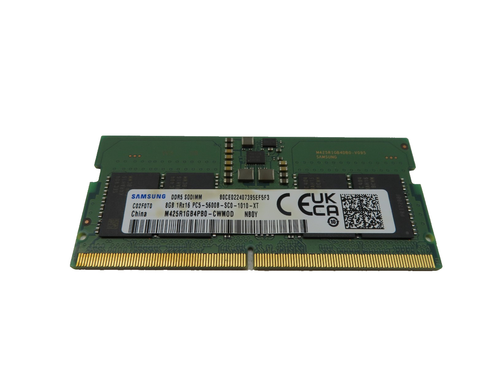 Samsung 8GB 1Rx16 DDR5 SO-DIMM PC5-5600B Memory RAM M425R1GB4PB0-CWM0D