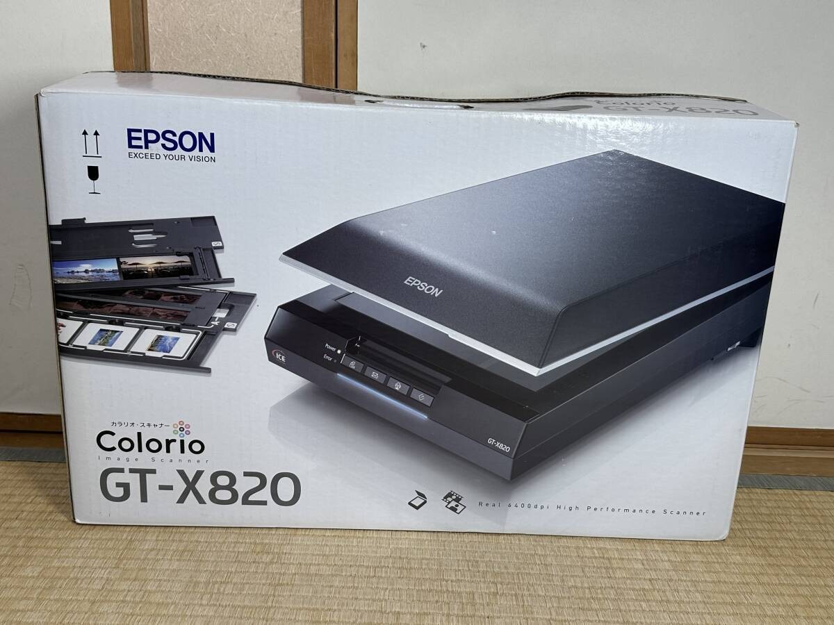 EPSON GT-X820 Perfection Pro Film Photo Scanner High Resolution Unused Japan