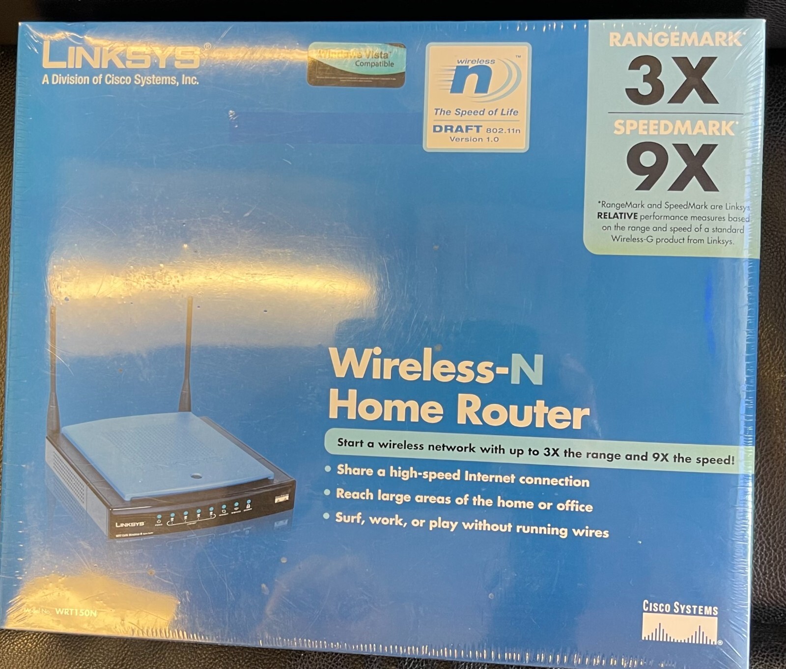 Linksys WRT150N 54 Mbps 4-Port 10/100 Wireless G Router