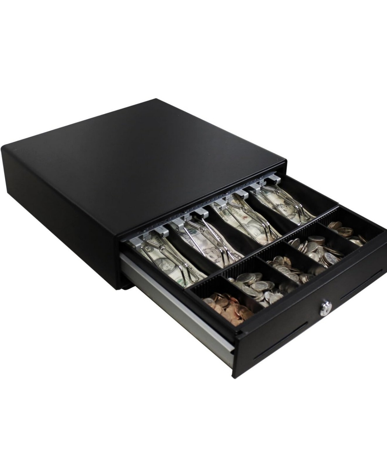 NEW ADESSO MRP-13CD 13 INCH POS CASH DRAWER WITH REMOVABLE TRAY