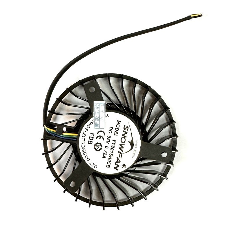 YY8015H05B For Hole spacing 4.5CM0 .72A 5V Cooling fan Graphics Card Fan