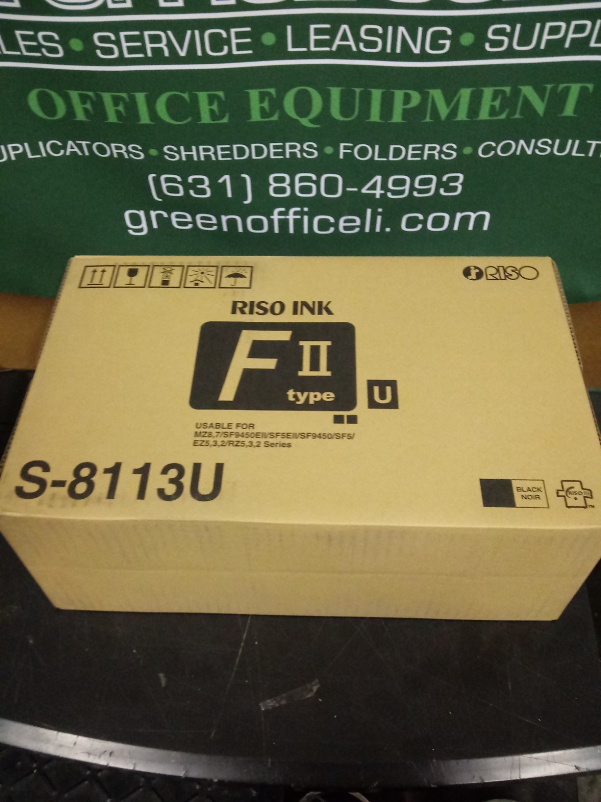 NEW 10 GENUINE RISO S8113 Black ink EZ220 EZ390 EZ391 EZ590 MZ790 SF Duplicator
