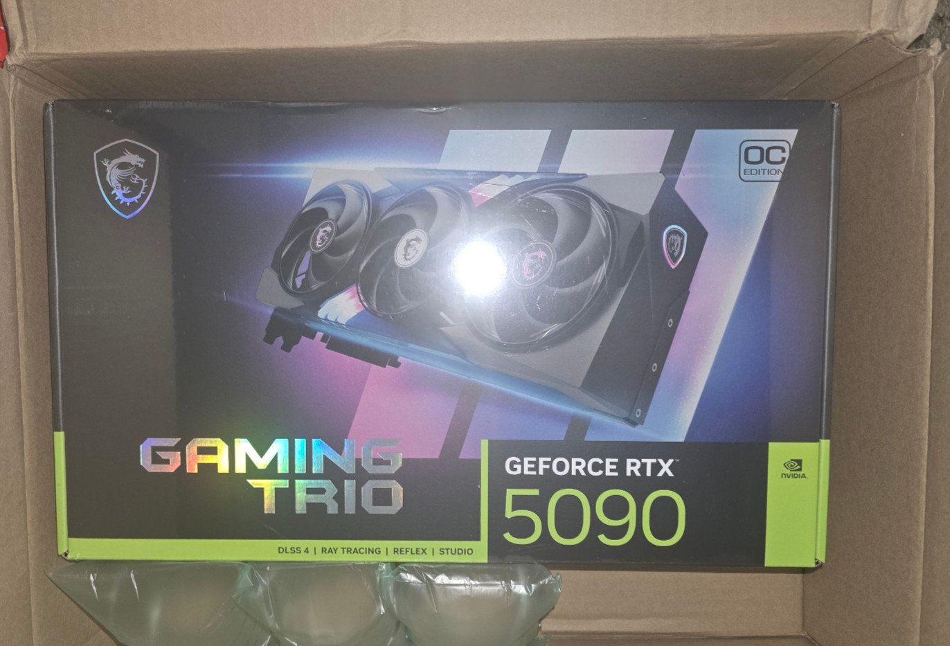 MSI GeForce RTX 5090 32GB Gaming Trio OC Graphics Card -NEW/SEALED + SHIPS TODAY