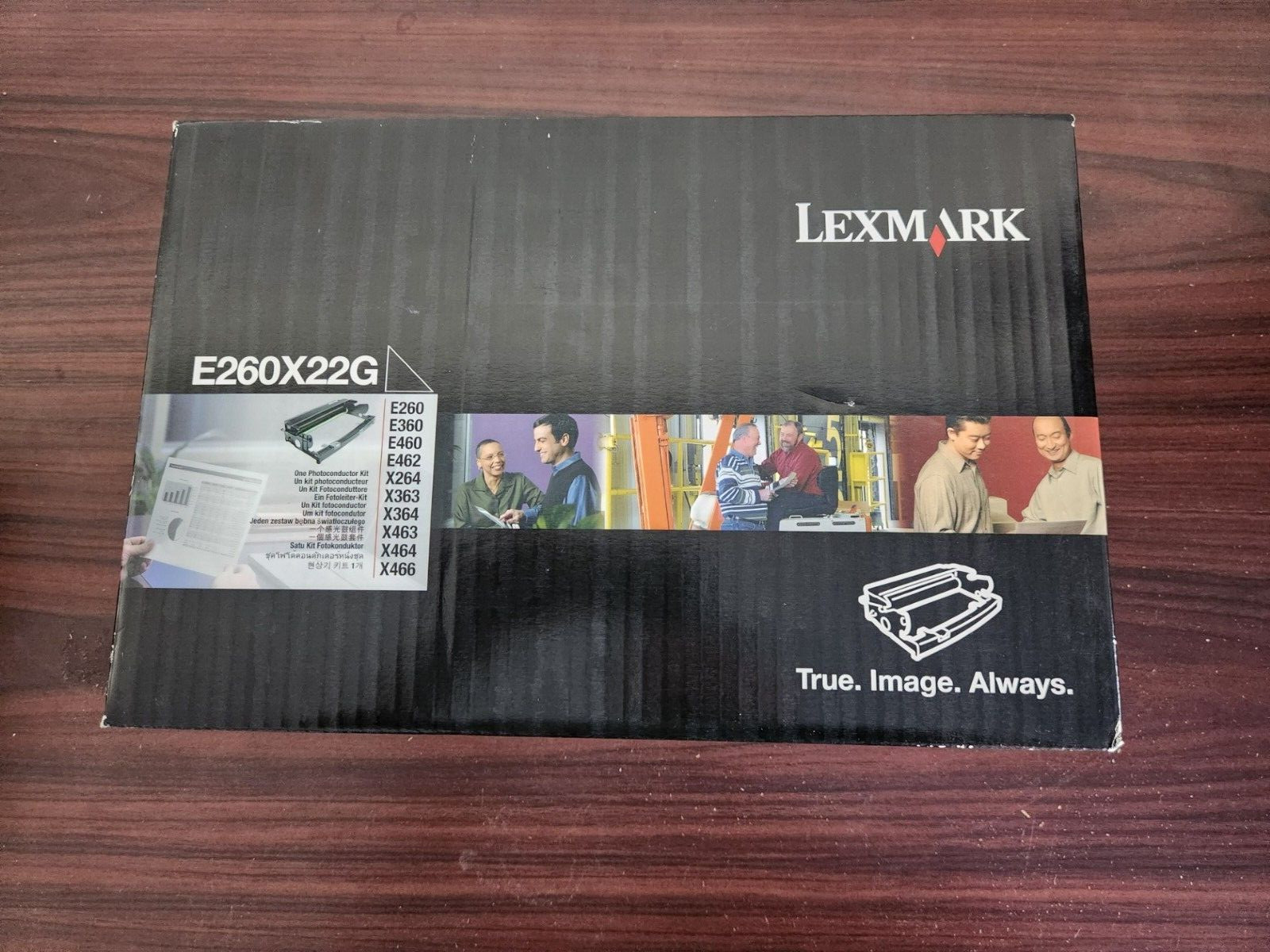 Lexmark E260X22G Black Drum Toner Cartridge