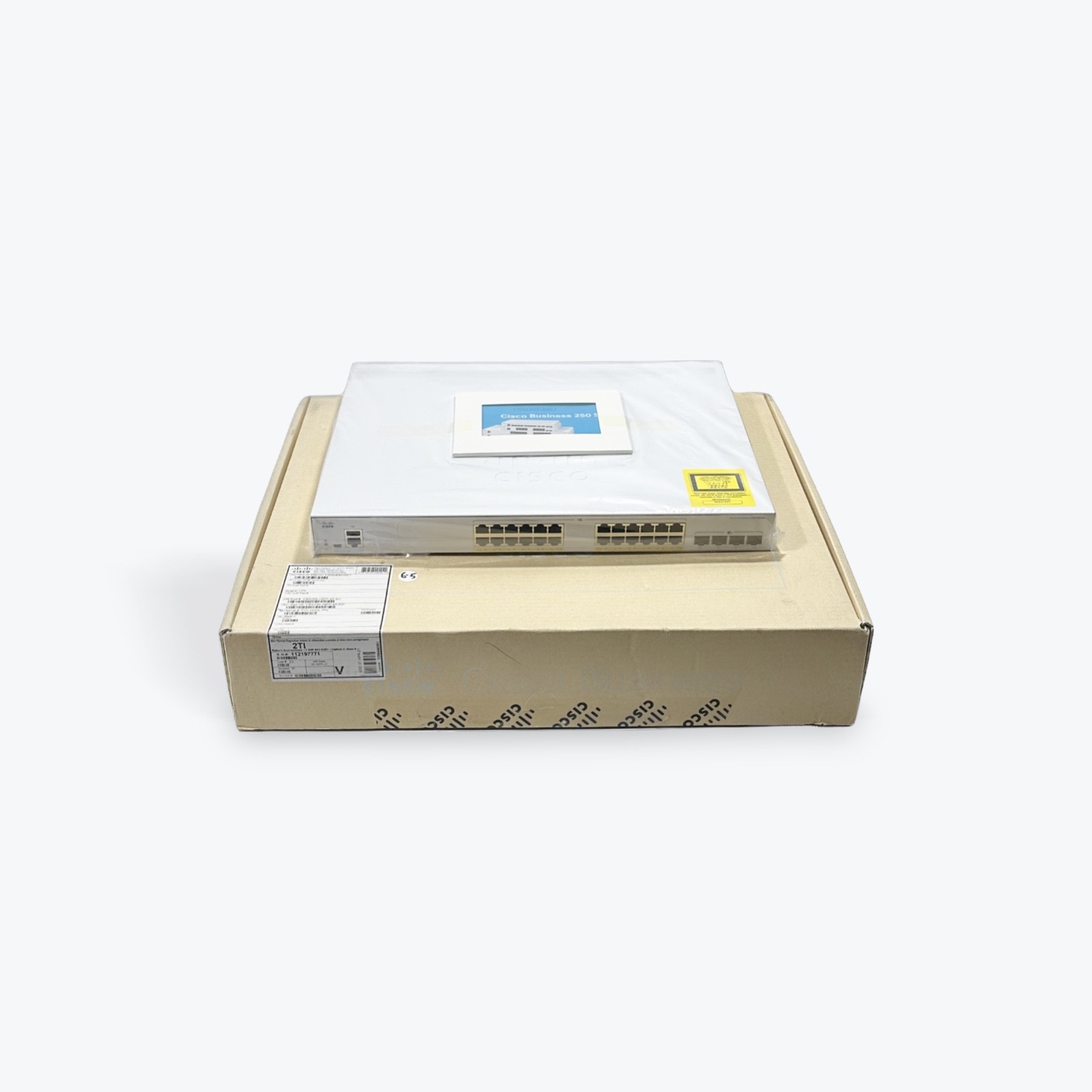 Cisco Business CBS250-24FP-4X Smart Switch 24-Port Gigabit PoE with 10G Uplinks