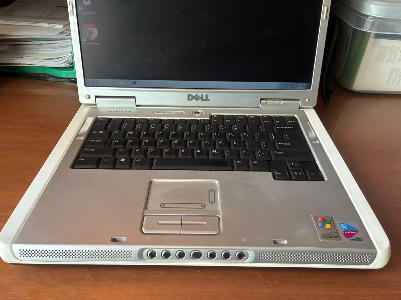 Dell Inspiron 6000 15.4"Pentium M 1.6Ghz 512MB RAM 80GB HDD Win 7 Home Premium