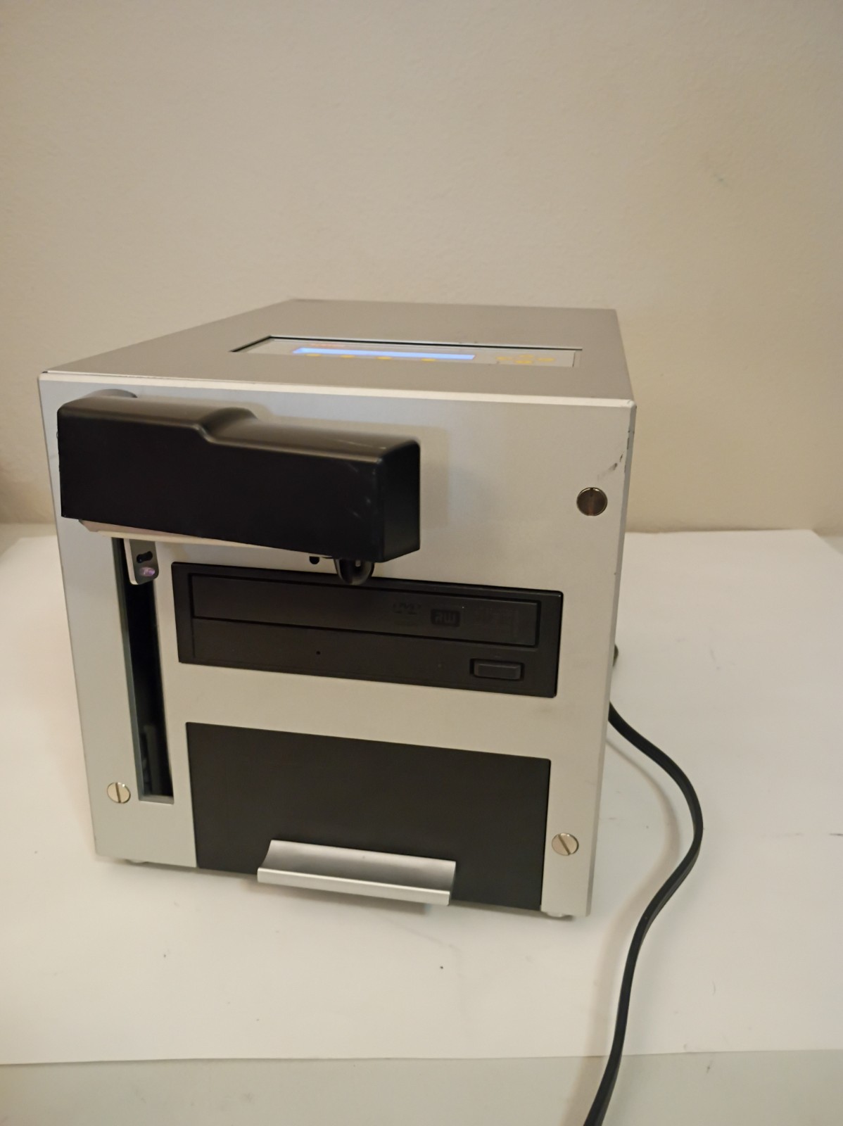 Systor System Cube 1 Target Automated Robotic DVD CD Duplicator Power Tested 