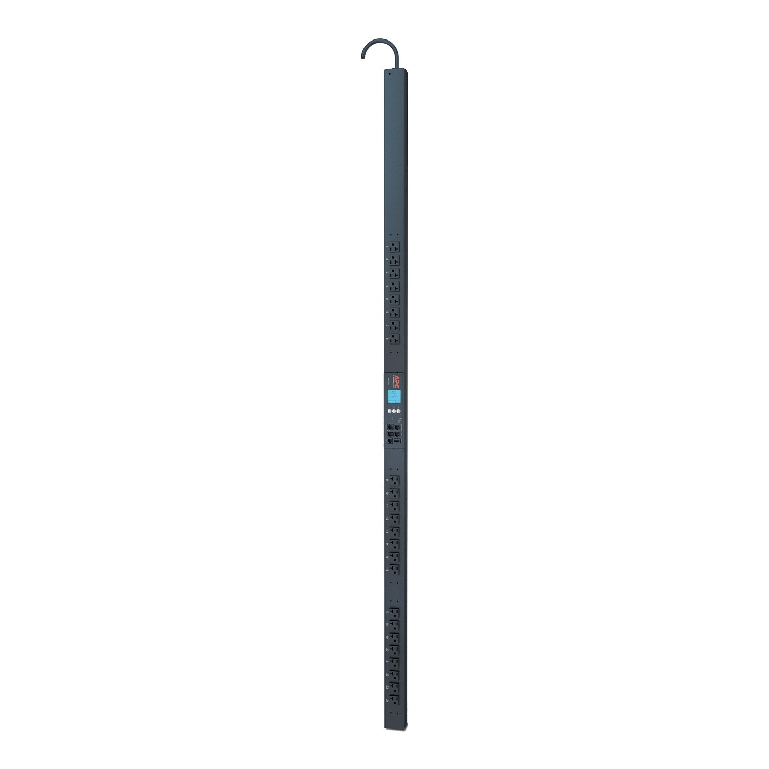 APC AP8830 Metered Rack PDU, Zero U, 20A, 100V-120V, 24x 5-20R Outlets