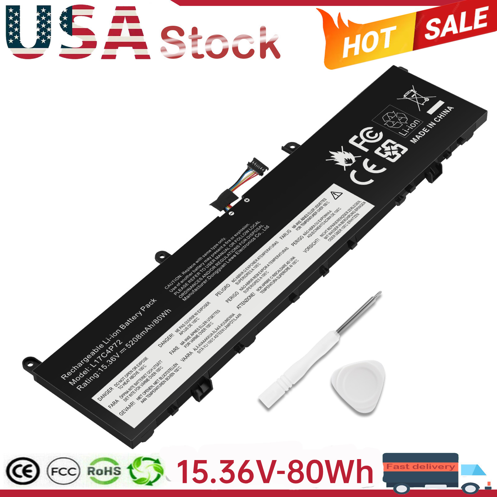 L17C4P72 L17M4P72 L18M4P71 Battery For Lenovo ThinkPad P1 X1 Extreme X1E 01YU91