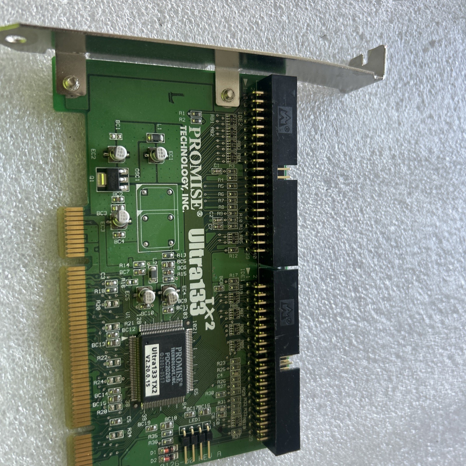 Promise Technology Ultra133 Ultra ATA TX2 IDE PCI Controller Card