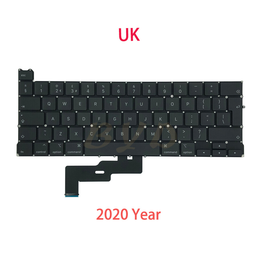 New Laptop UK English keyboard For Macbook Pro Retina 13"A2289 2020 EMC 3456