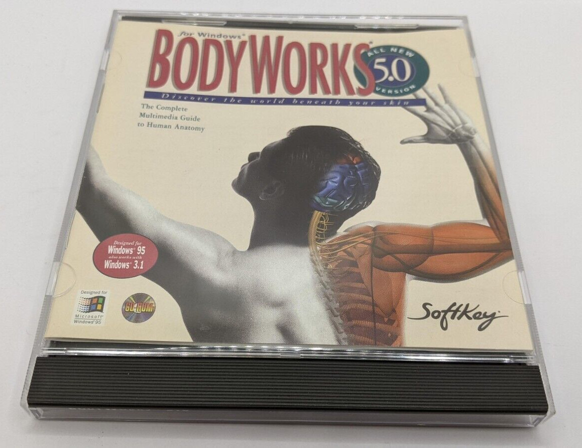 Bodyworks 5.0 for Windows Discover the World Beneath Your Skin Soft Key