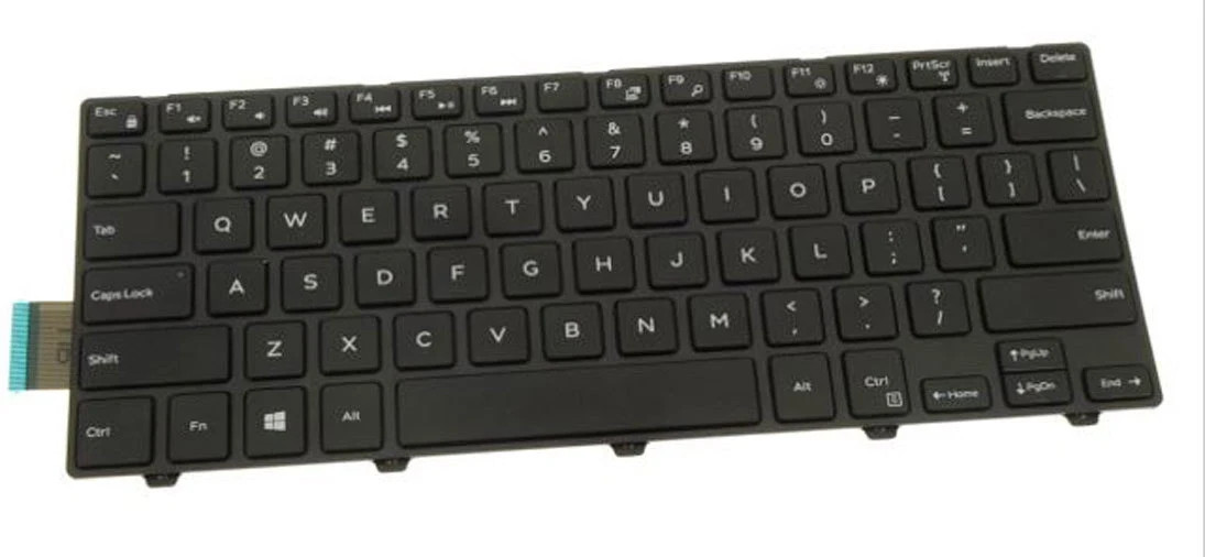 Dell Latitude 14" 3480 Genuine Laptop USA Keyboard 50X15 490.00G07.0D01 Tested 