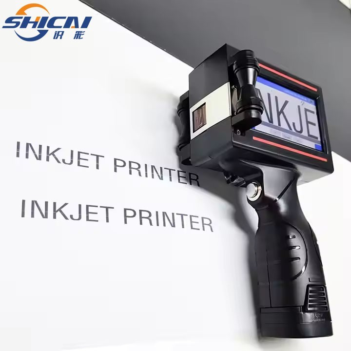 Hot selling handheld inkjet printer prints date, logo, text, barcode, QR code...
