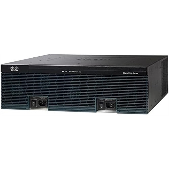 CISCO C3945-CME-SRST/K9 3945 Voice Bundle w/PVDM3-64,FL-CME-SRST-25,UC Lic,FL-CU