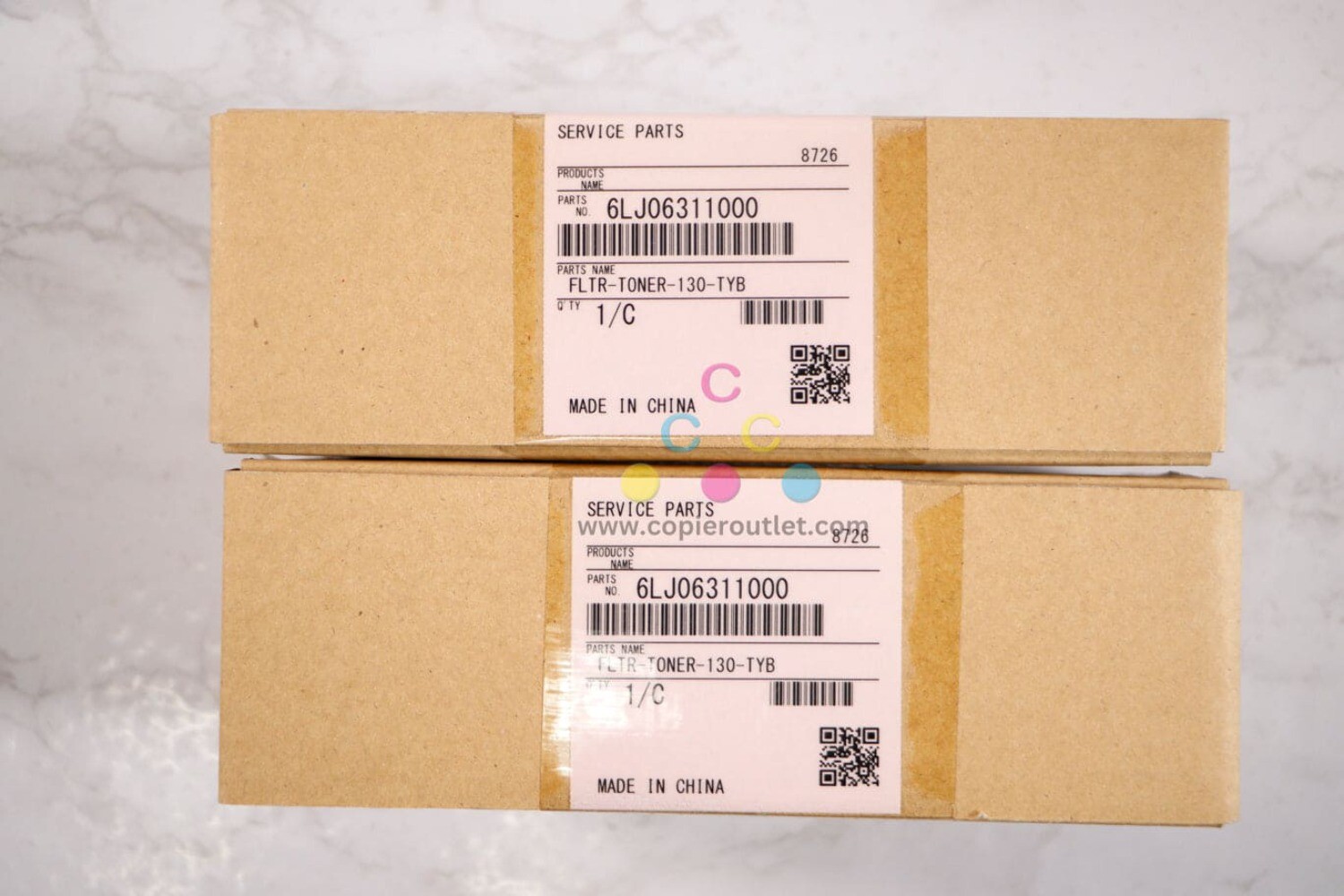 2 OEM Toshiba eSTUDIO5520C,5560C,6520C Toner Filter 6LJ06311000