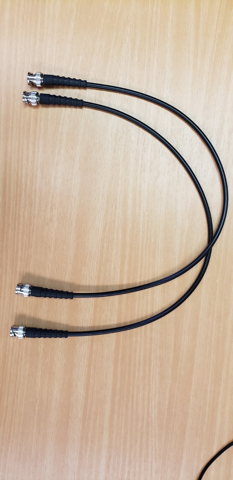  Two new BNC-BNC coax cables. 21 in.