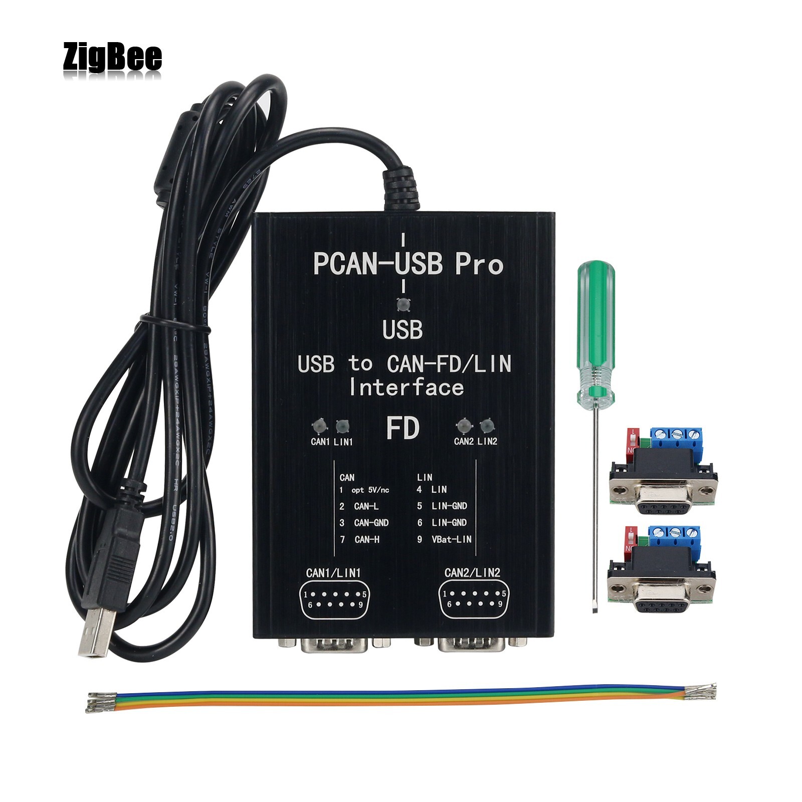 PCAN-USB Pro PCAN FD PRO 8Mbit/s USB to CAN Adapter 2CH CAN FD Compatible