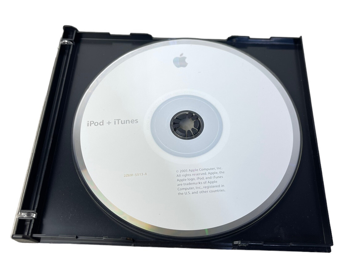 Apple iPod and iTunes (2005) 2Z691-5513-A “”DISC ONLY””