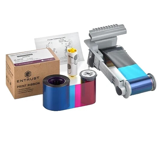 Entrust (DATACARD) 525100-005 Full-Color Ribbon YMCKT-KT - 350 prints