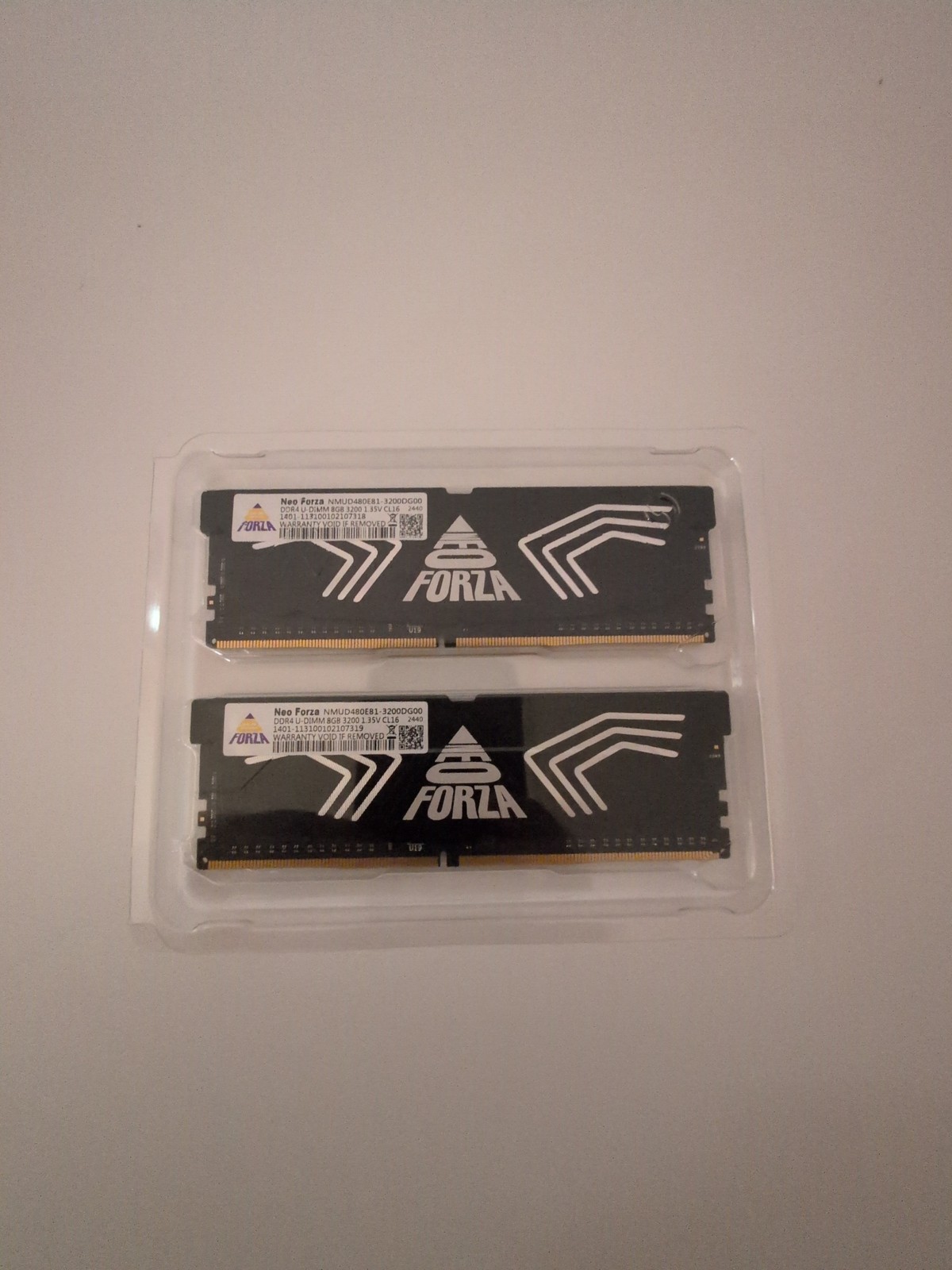 Neo Forza FAYE 16GB (2x8GB) DDR4 3200MHz CL16 Desktop RAM NMUD480E81-3200DG00