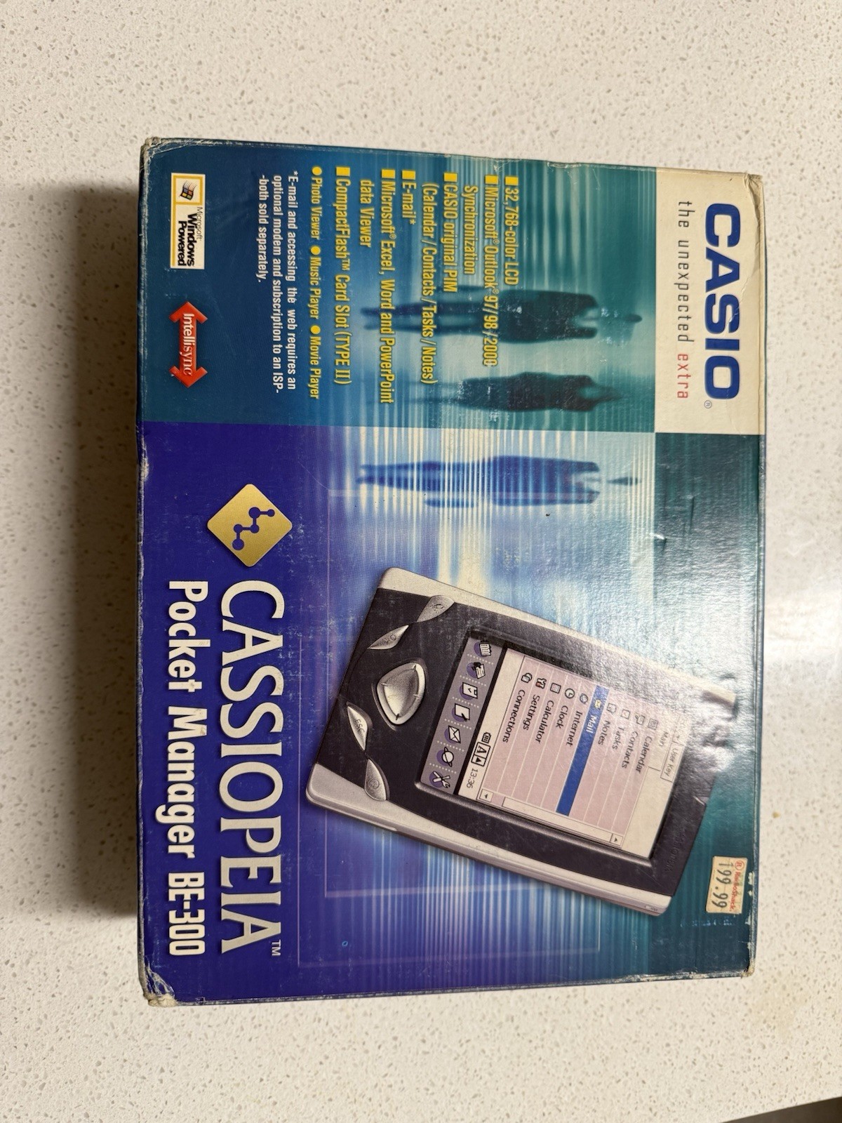 Vintage Casio Cassiopeia BE-300 PDA Pocket Manager Windows CE New W/Complete Box