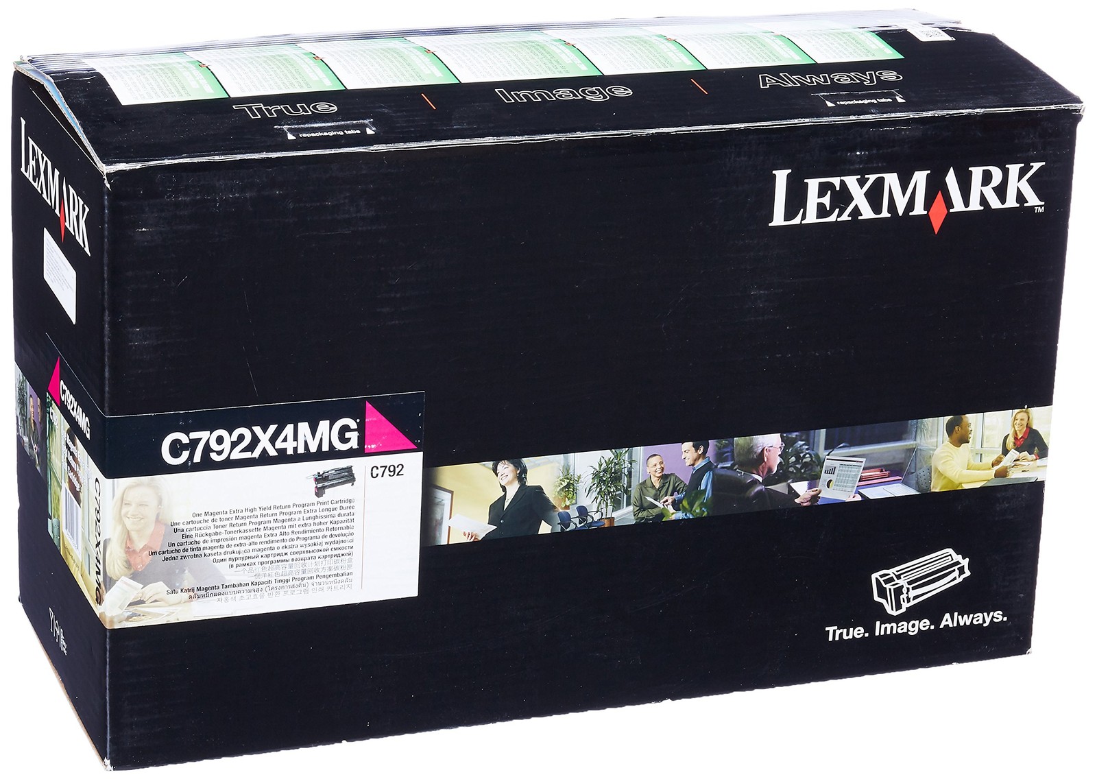 Original Lexmark C792X4MG Magenta Toner. New Sealed Box, We Ship Fast