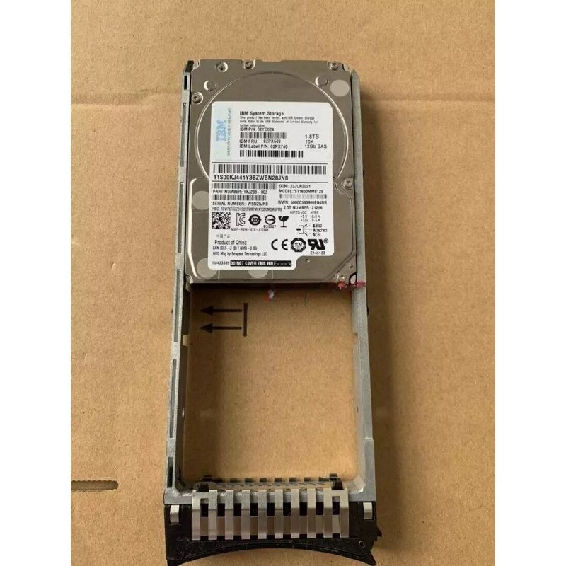 02YC024 02PX589 New IBM 02PX740 1.8TB 10K SAS 12Gb/s 2.5'' V5000E Hard Drive HDD