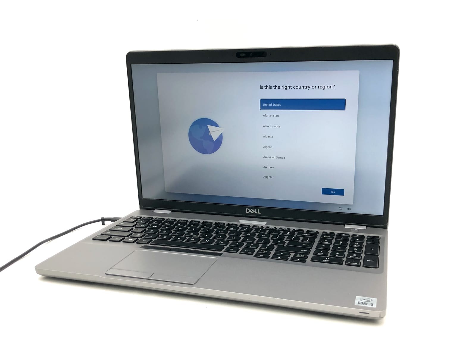 Dell Precision 3550 | Intel Core i5-10310U | 16 GB RAM | 128GB | No Battery