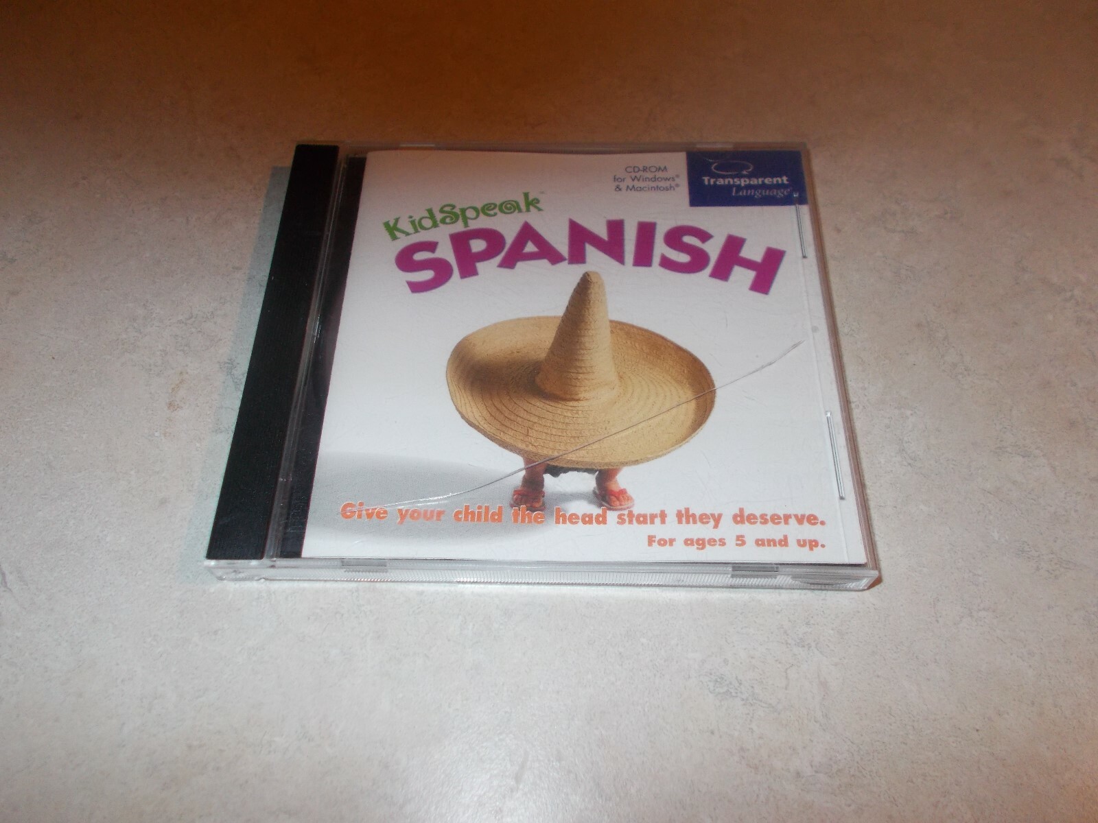 KidSpeak Spanish CD-ROM ages 5 and up