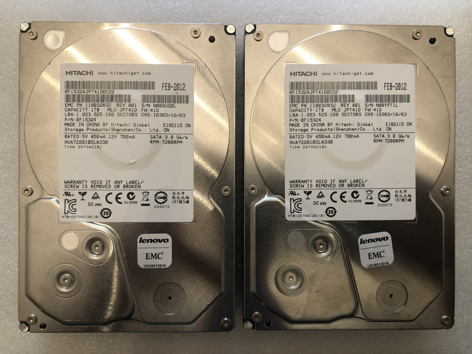 Hitachi HUA722010CLA330 3.5 inch Hard Disk Drive