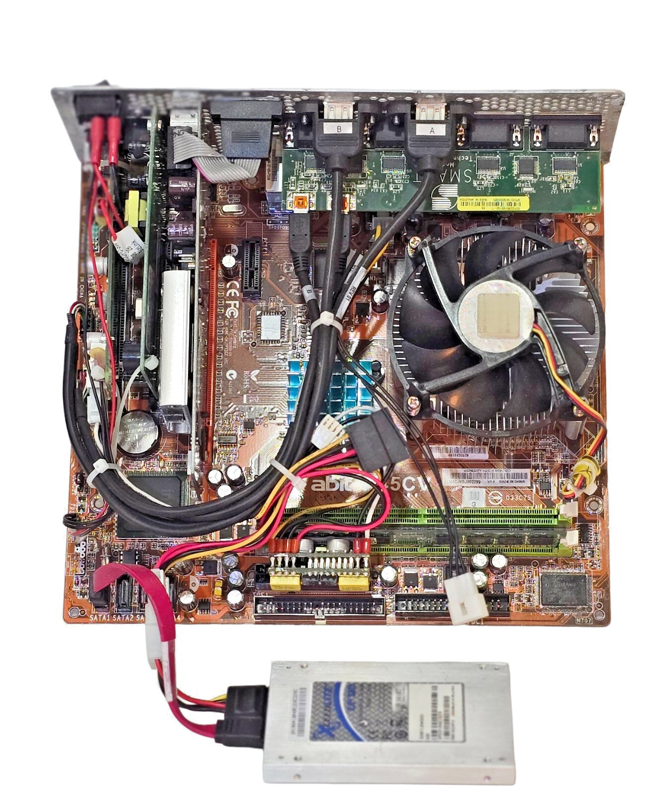 Abit I-45CV Motherboard w/ Intel Celeron D 3.2GHz 4GB Ram and more