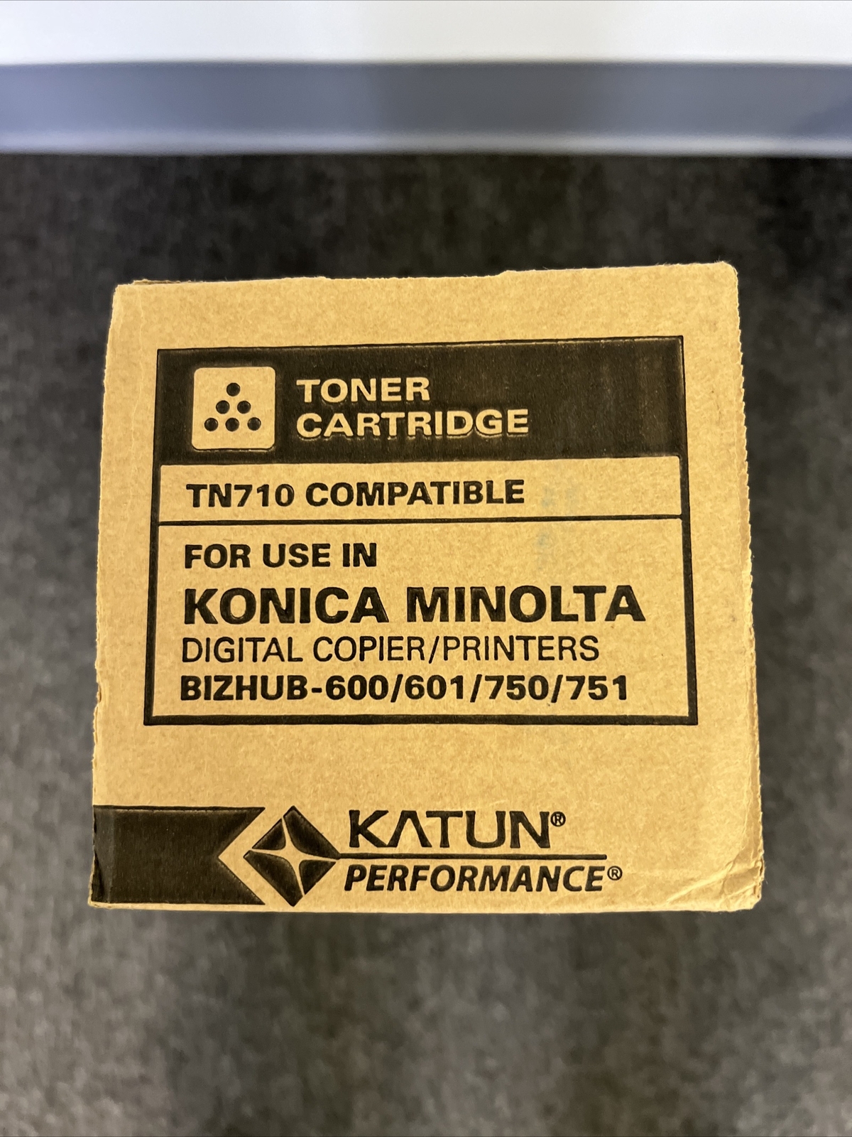 KATUN TN710 FOR KONICA MINOLTA BIZHUB BLACK TONER 600,601,750,751 NEW