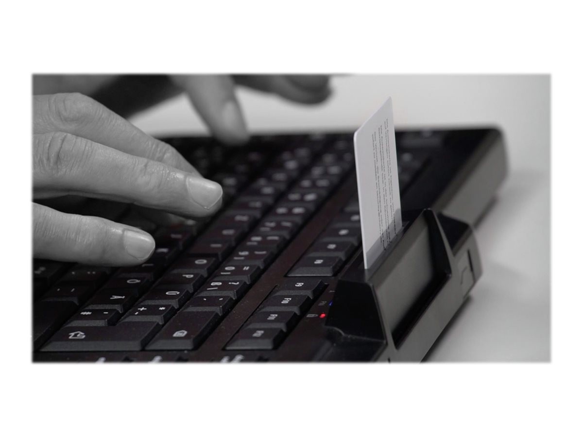 Cherry Secure Board 1.0 Keyboard 3600 dpi Optical QWERTY Black JK-A0400EU-2