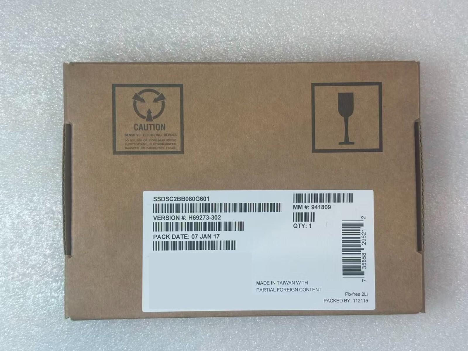 NEW Intel DC S3510 80GB SSDSC2BB080G6 SSDSC2BB080G601 Solid state drive
