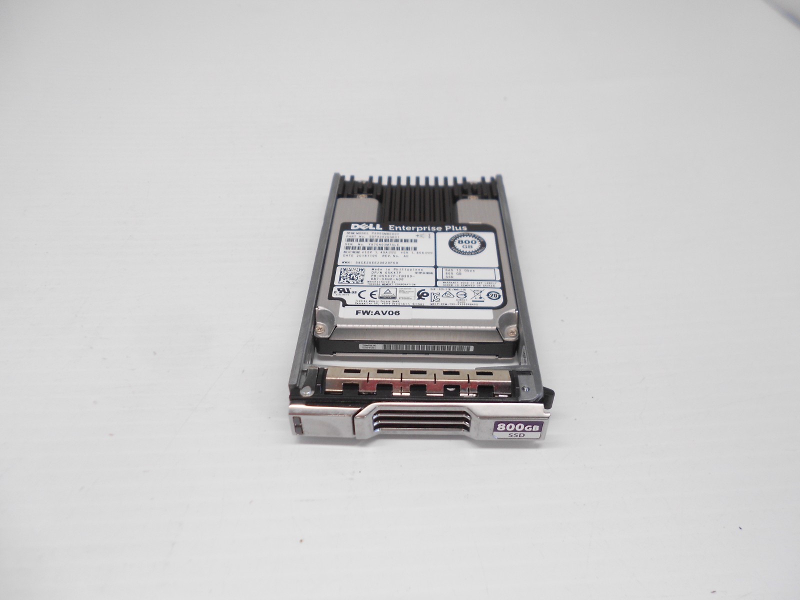 Dell Equallogic 800GB SAS SSD Solid State Hard Drive 2.5'' 5K47P 05K47P  PS6210