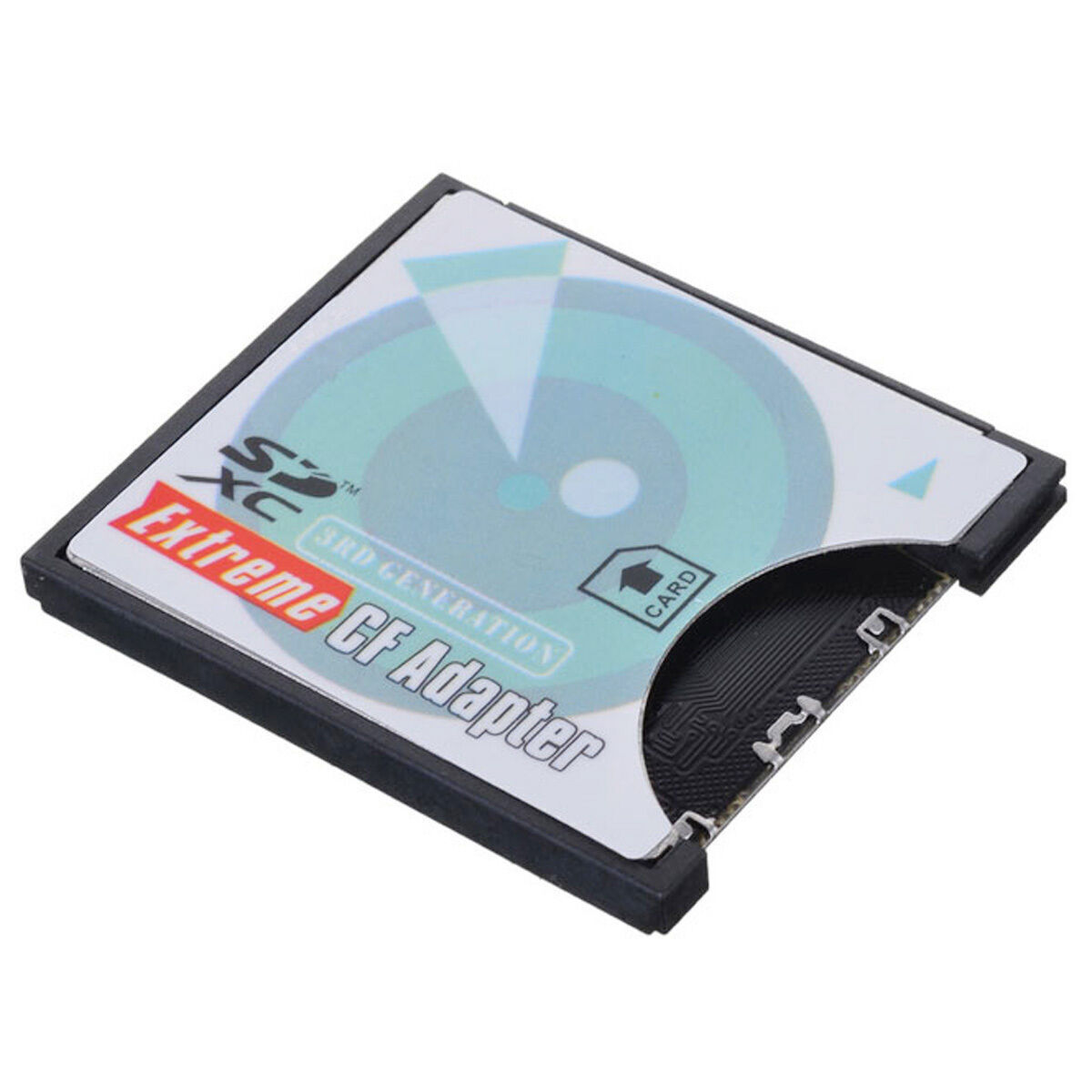 SD SDHC SDXC To CF Compact Flash Memory Card Adapter Reader SD to TF Card
