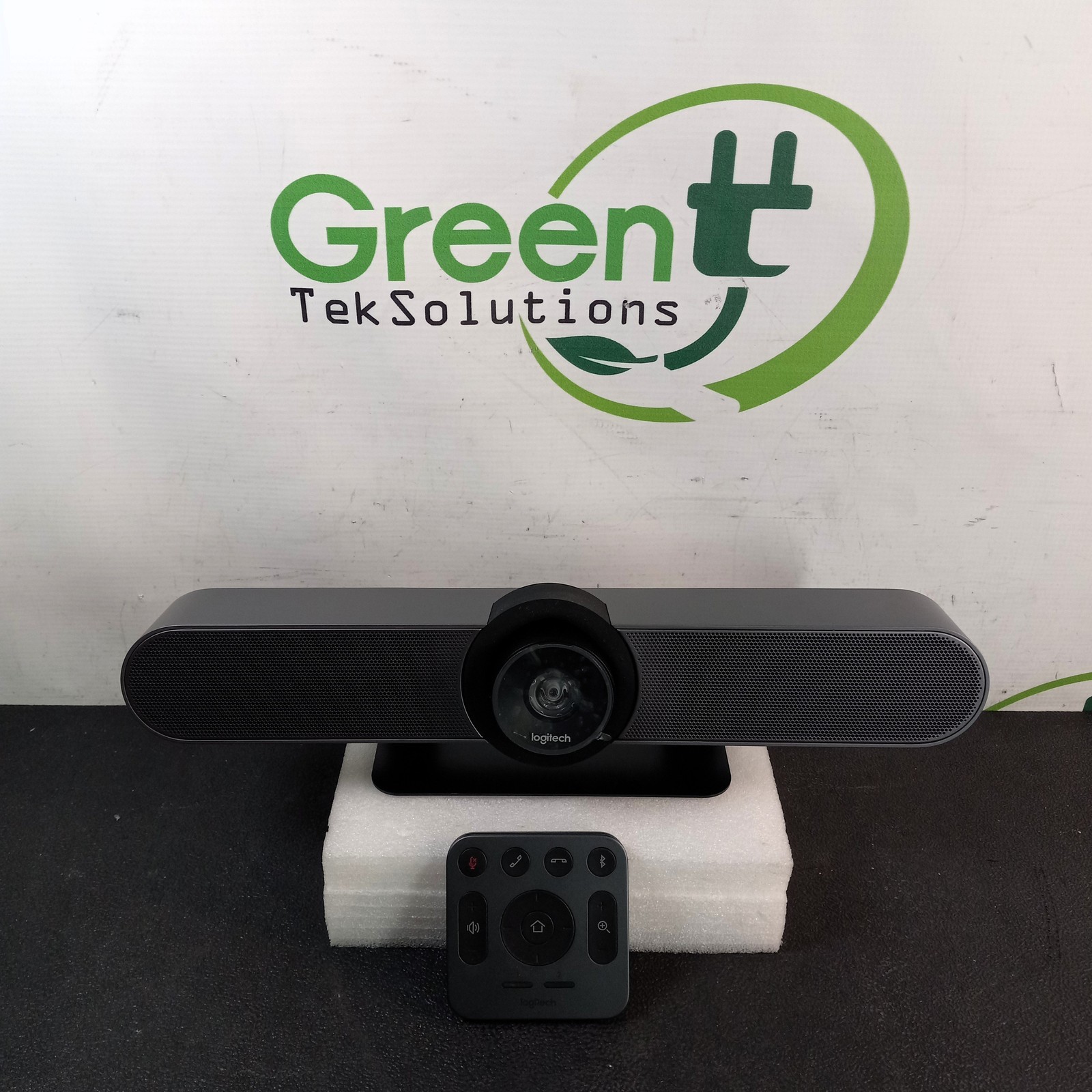 Logitech MeetUp V-R0007 4K Video Conferencing Camera w Remote No PA
