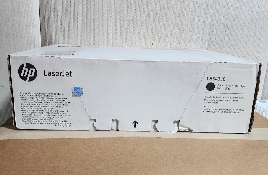HP LaserJet Toner Cartridge C8543JC Black - Genuine OEM - New Sealed