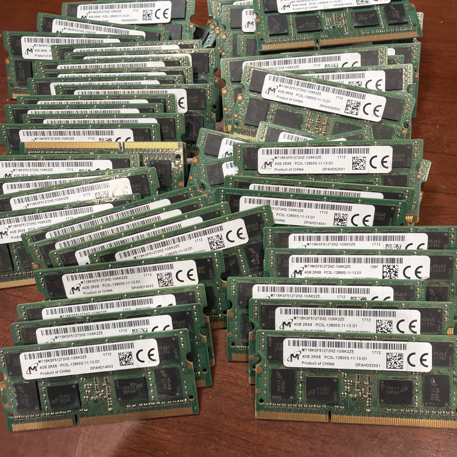 Micron 4GB 2Rx8 Pc3L-12800S