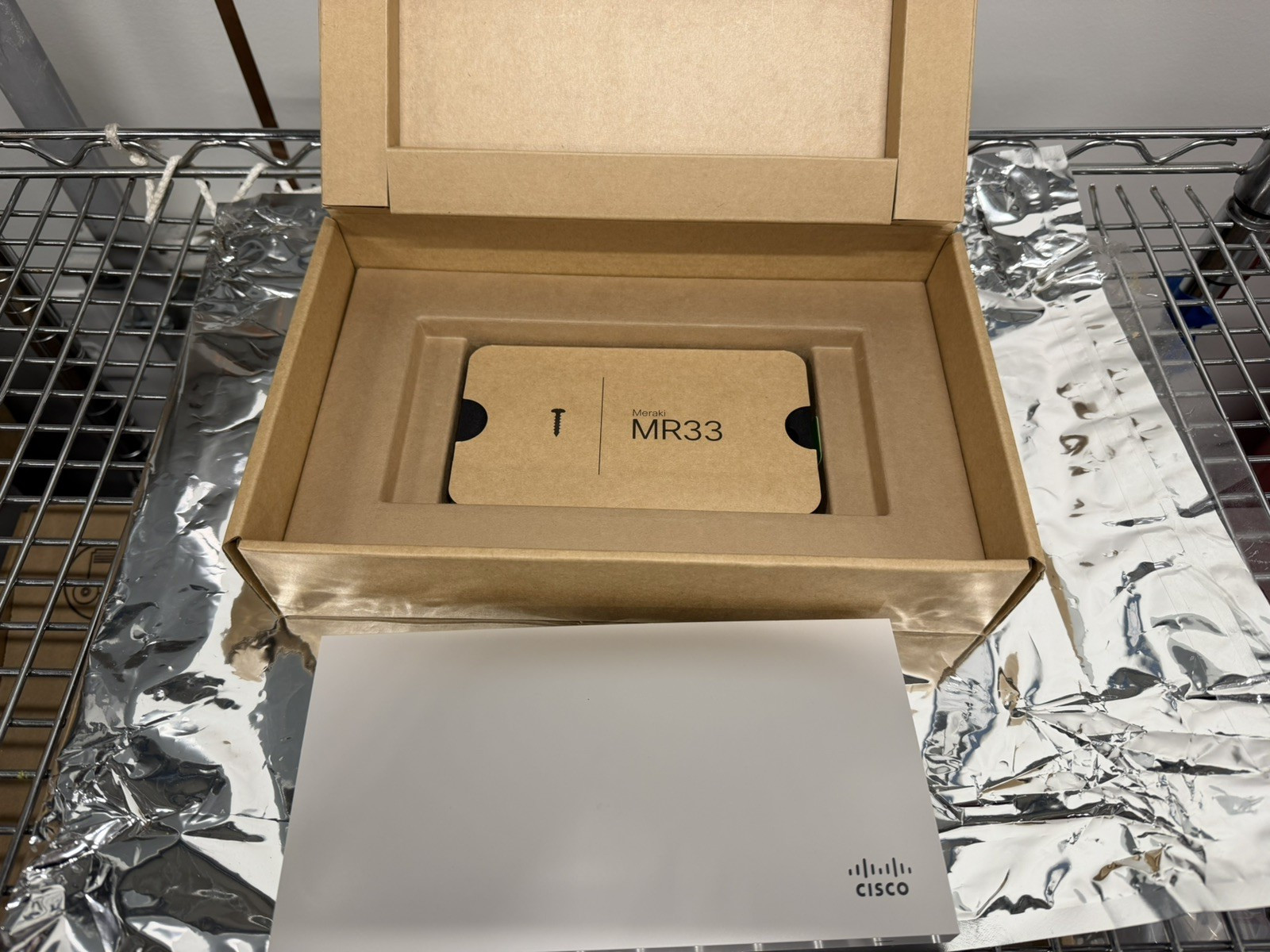 50% OFF - CISCO Meraki MR33-HW Quad-Radio 2x2 Wireless Access Point NOB