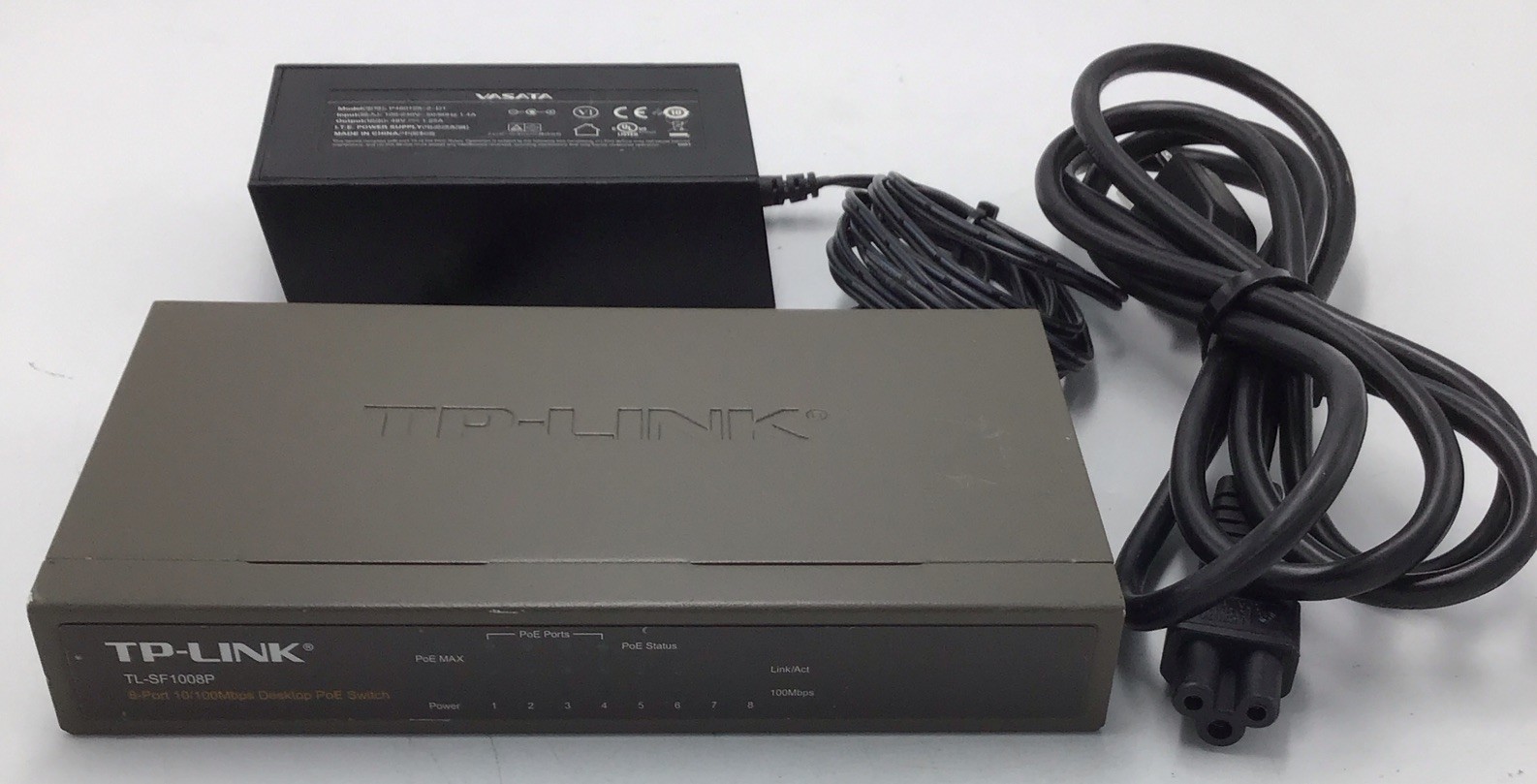 TP-Link TL-SF1008P 8-Ports Managed Ethernet Network Switch i924