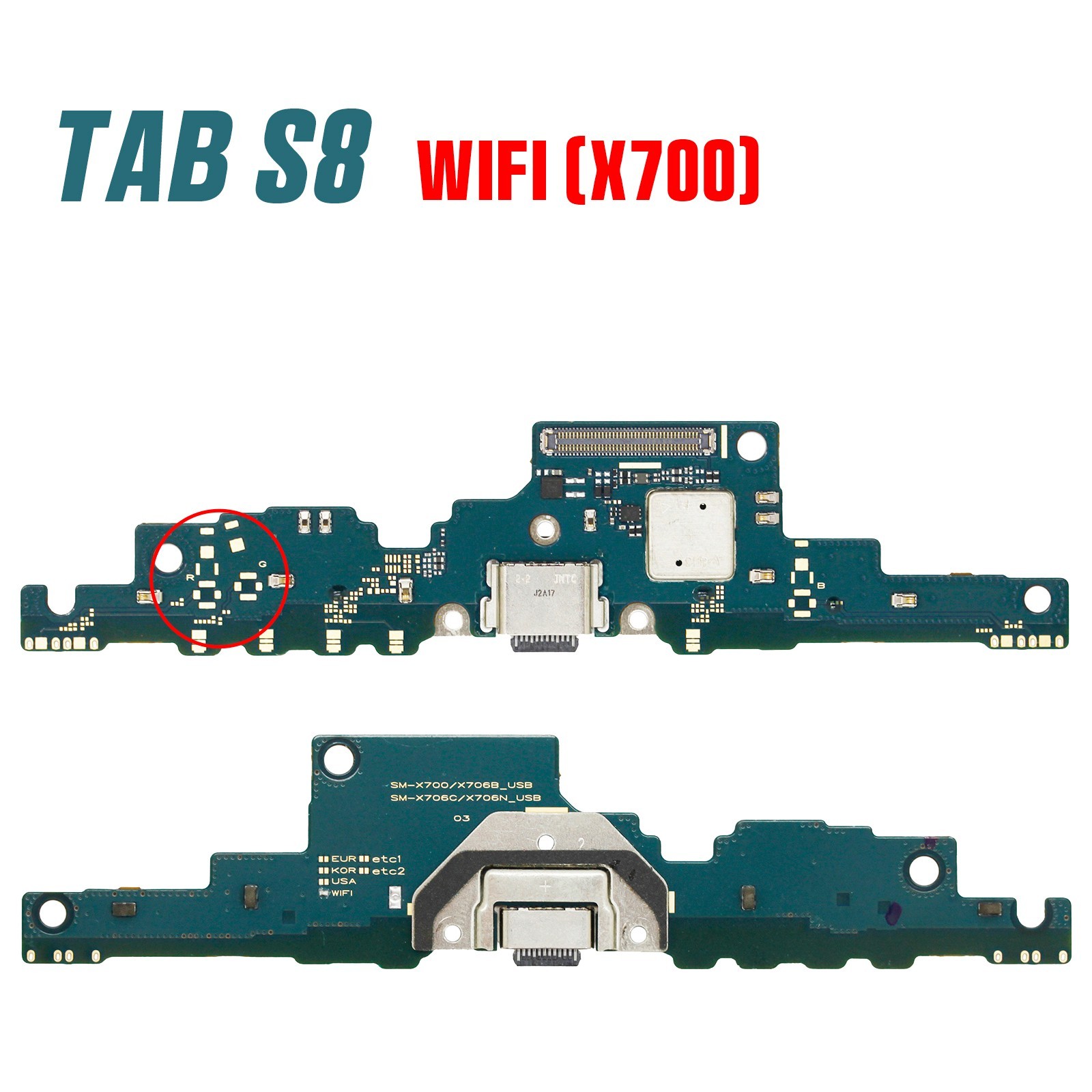USB Charger Charging Port Board For Samsung Galaxy Tab S8 /S8+ /S8 Ultra 2022 5G