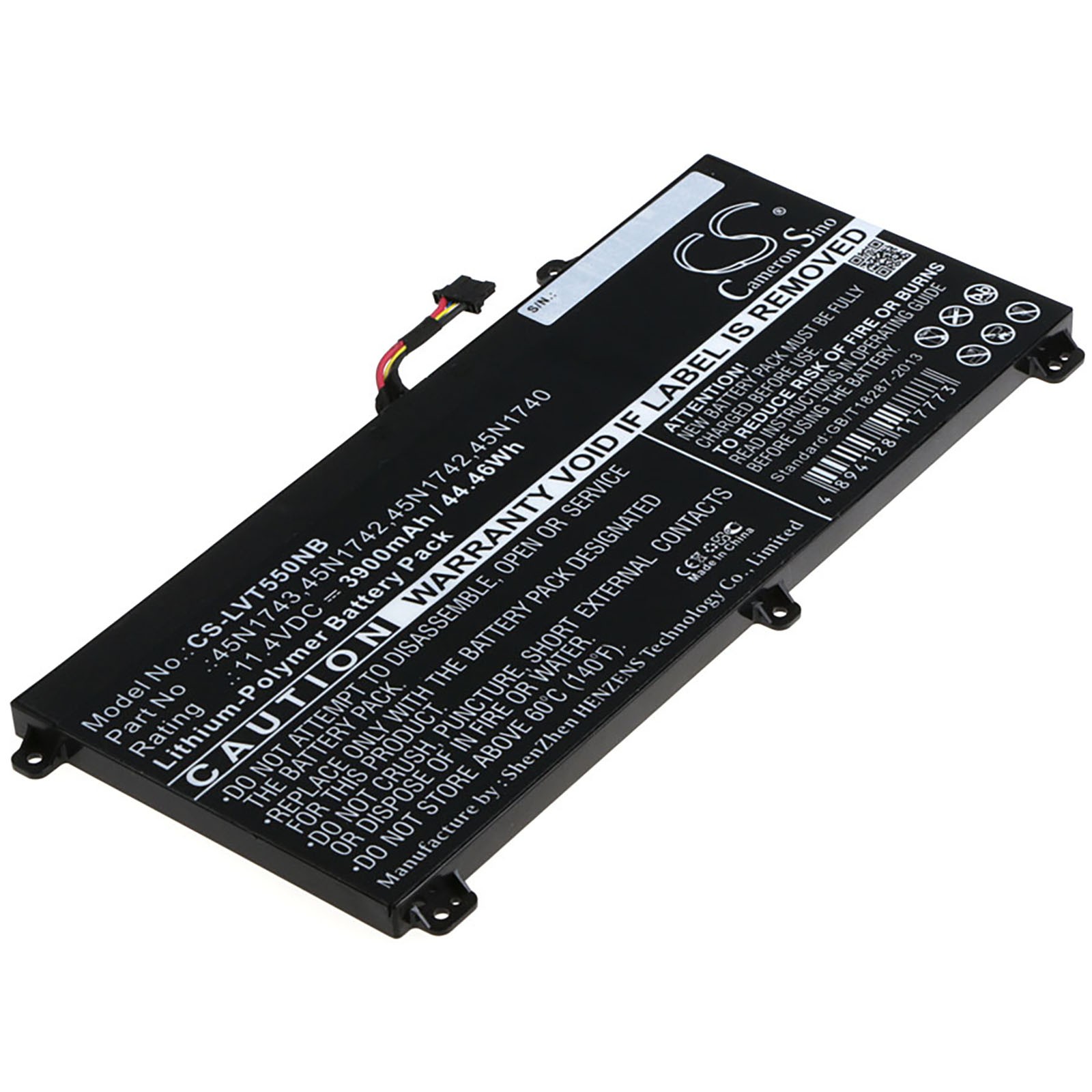 Battery for Lenovo ThinkPad T550 W550 00NY639 45N1740 45N1741 45N1742 45N1743