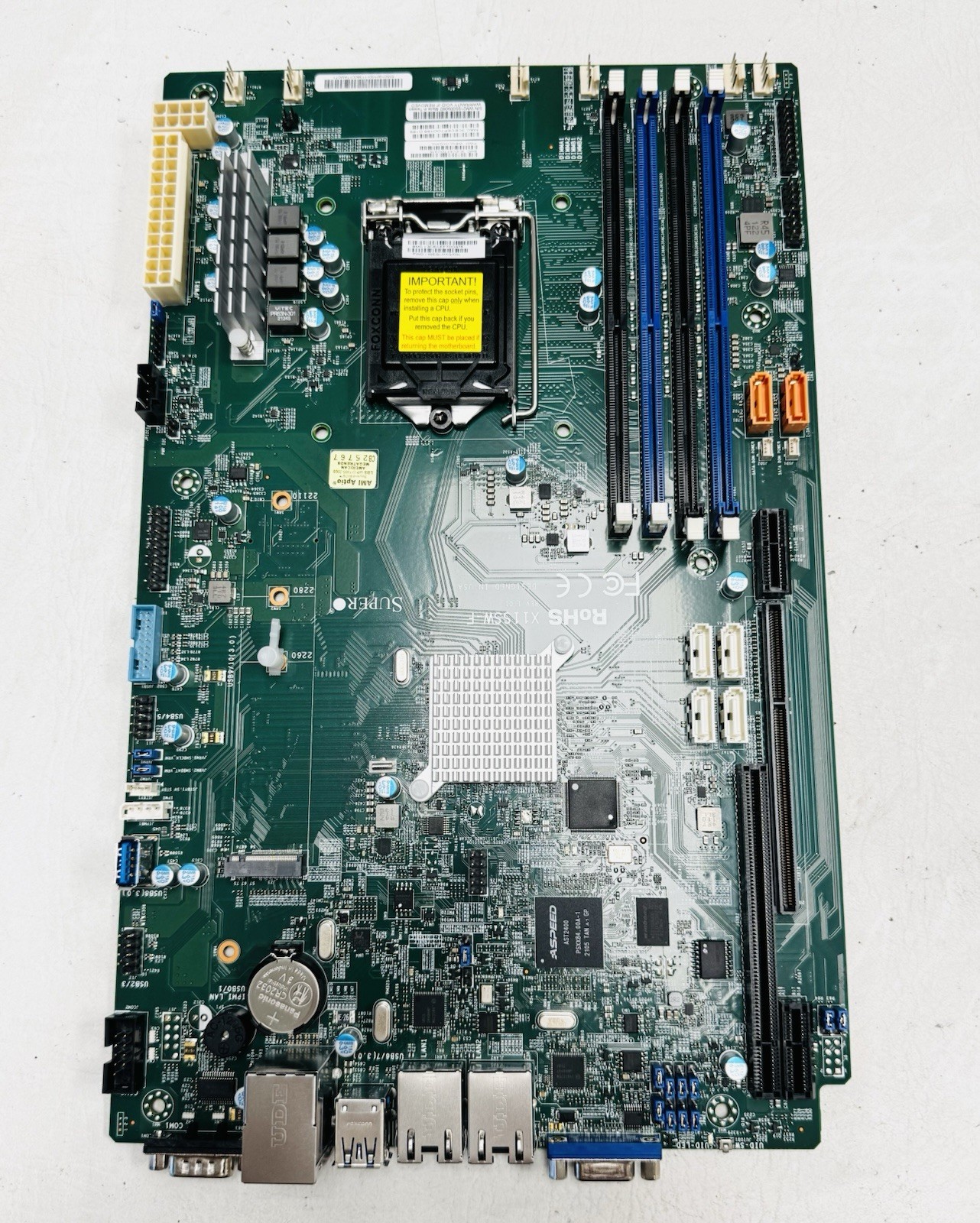 Supermicro X11SSW-F Motherboard Only - No I/O Shield