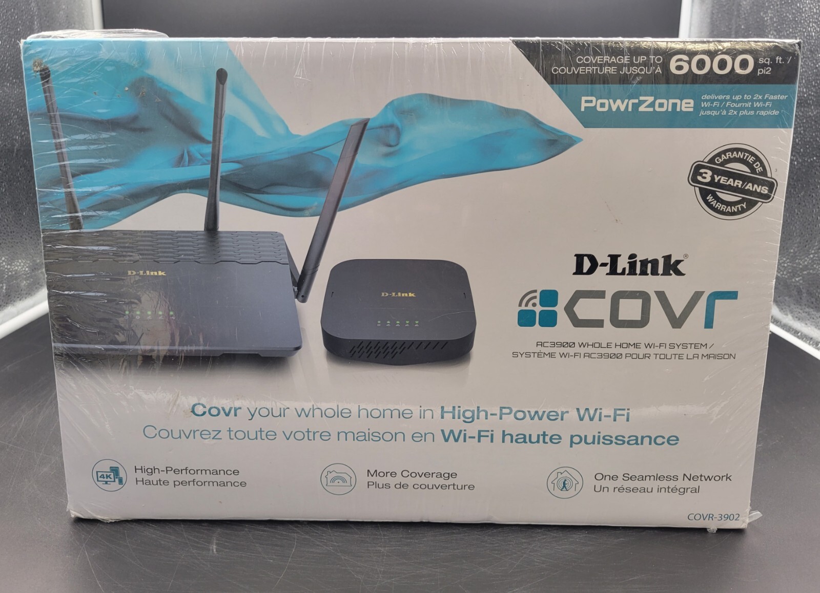 D-Link COVR: AC3900 Whole Home Wi-fi System COVR-3902 *BRAND NEW, SEALED*
