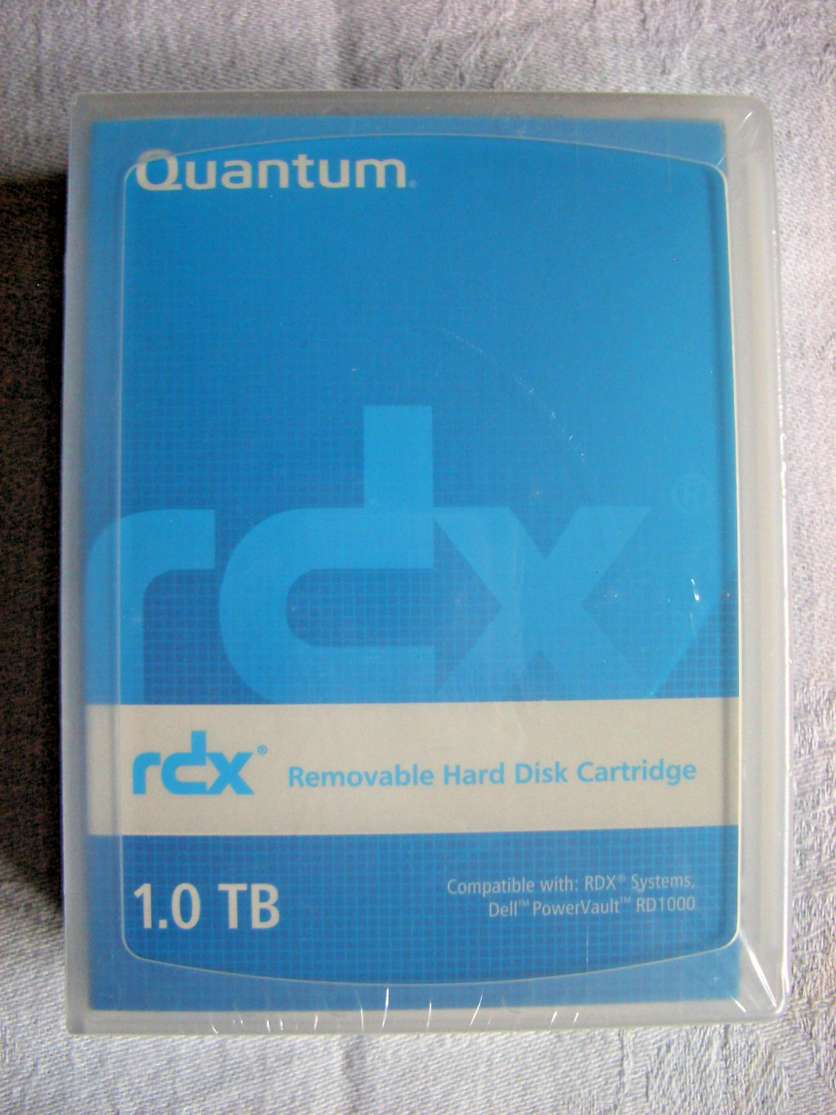 RDX cartridge 1TB storage, data cartridge, HDD Quantum new original packaging