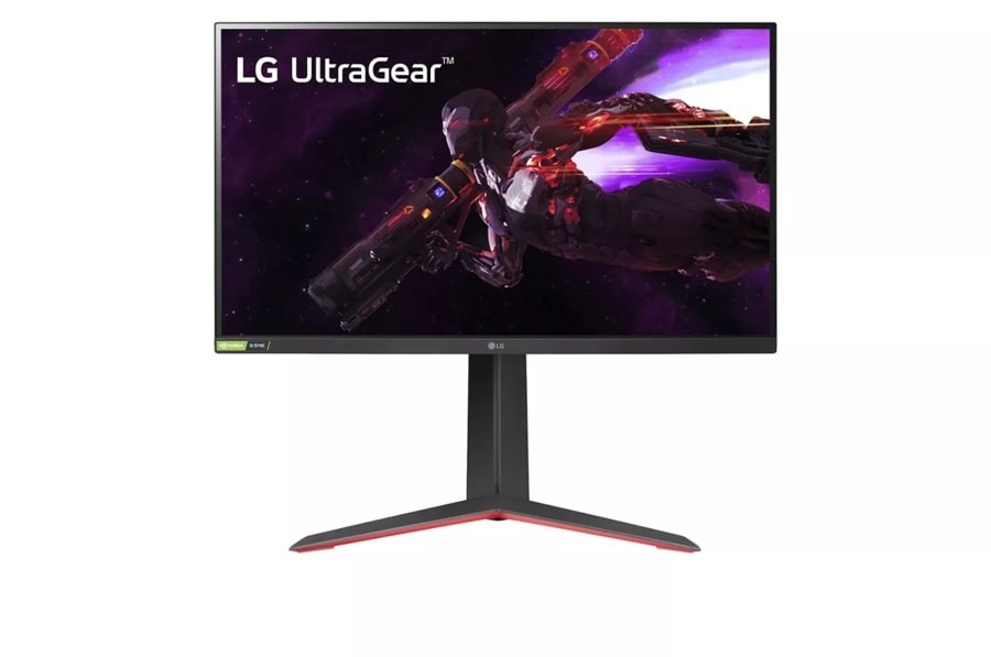 LG UltraGear 27” Nano IPS QHD 1-ms G-SYNC Compatible Monitor with HDR - Black VG