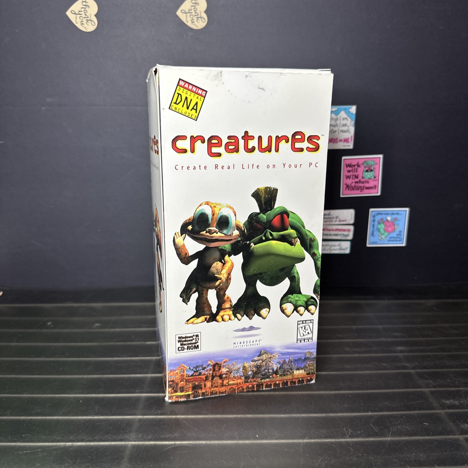 Vintage Big Box PC Game Creatures (1996)