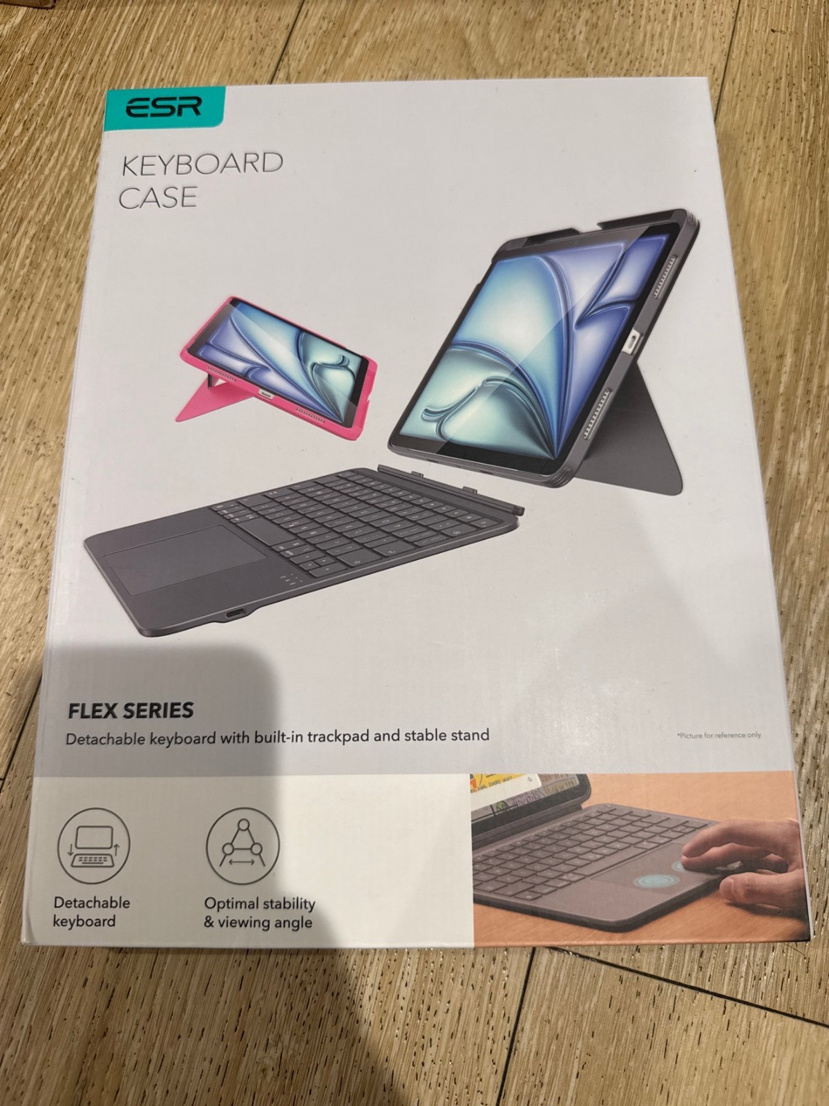 Brand New ESR Flex Keyboard Case iPad 10th Gen A16 - Detachable Trackpad